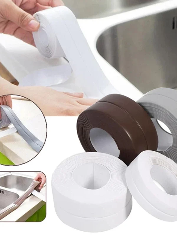 Bath Sealing Strip Tape Self Adhesive Waterproof 1