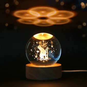 Explore the Cosmos with Our 3D Solar System Crystal Ball 2