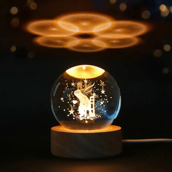 Explore the Cosmos with Our 3D Solar System Crystal Ball 2