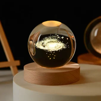 Explore the Cosmos with Our 3D Solar System Crystal Ball 19
