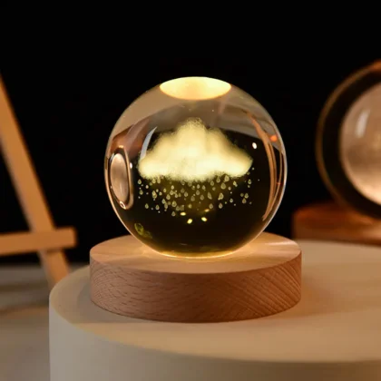 Explore the Cosmos with Our 3D Solar System Crystal Ball 26