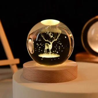 Explore the Cosmos with Our 3D Solar System Crystal Ball 7