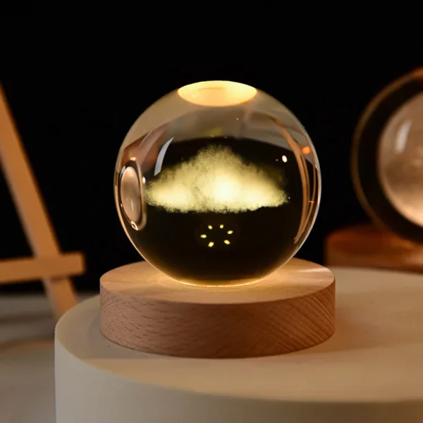 Explore the Cosmos with Our 3D Solar System Crystal Ball 21