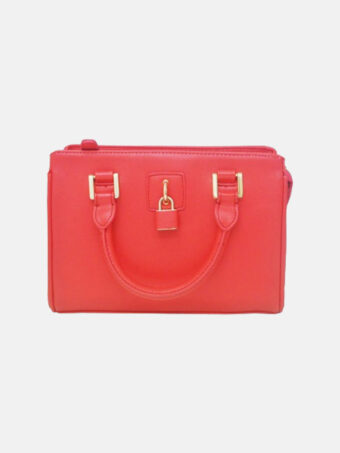 leather redbag pink