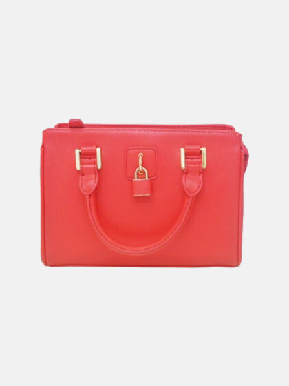 leather redbag pink