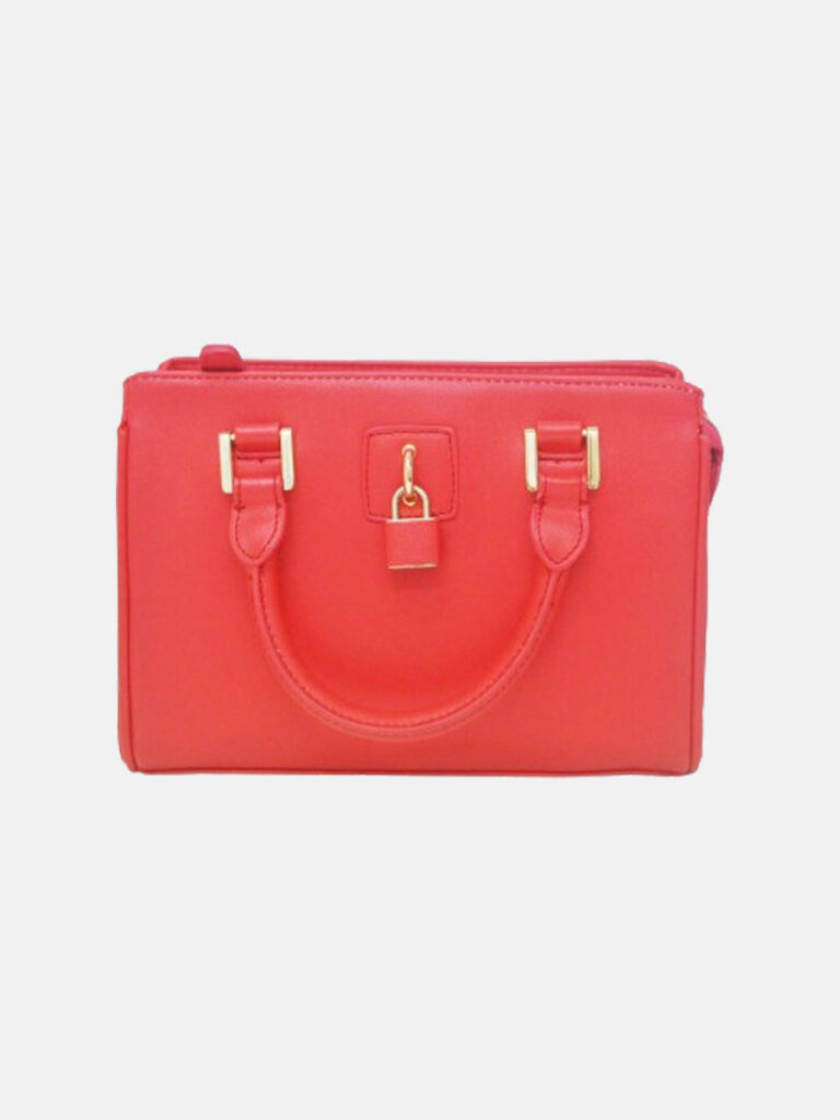 leather redbag pink