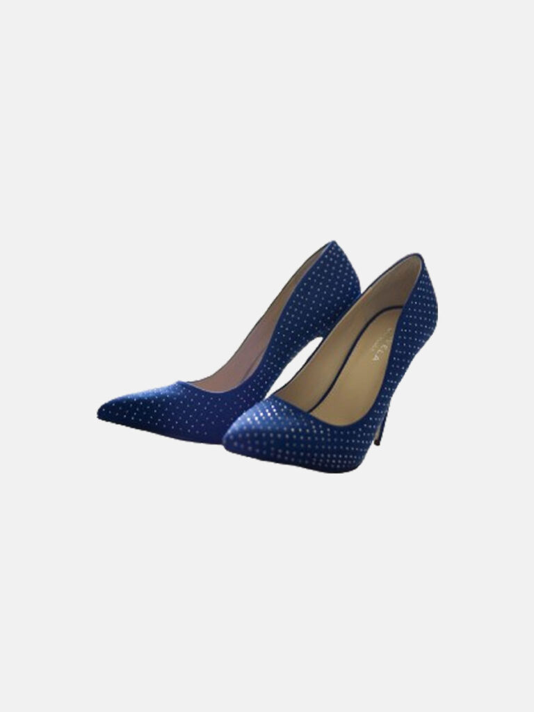 Blue High Heels