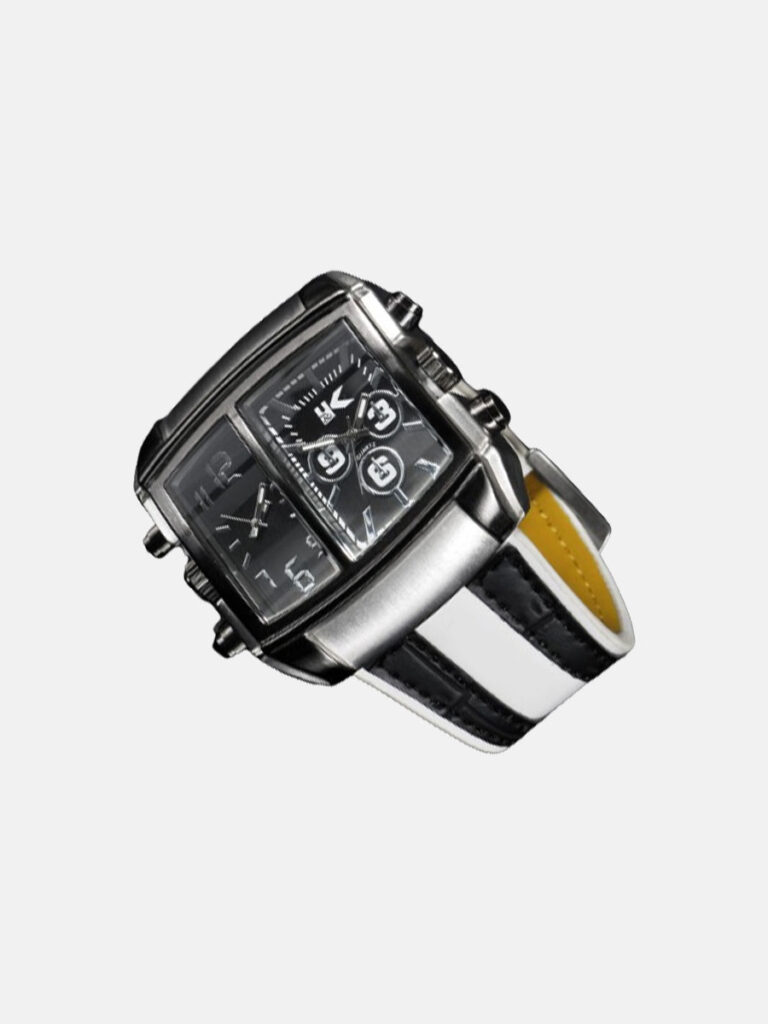 Leather Analog Watch