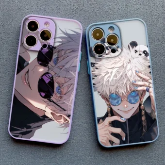 Jujutsu Kaisen Phone Case for iPhone 13 12 Mini 14 11 15 Pro Max X XR XS SE2 7 8 Plus 2