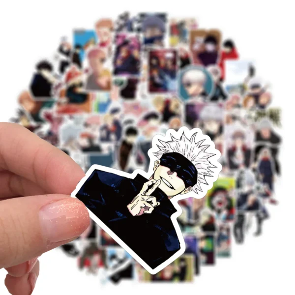 50/100pcs Anime Jujutsu Kaisen Stickers 3