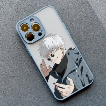 Jujutsu Kaisen Phone Case for iPhone 13 12 Mini 14 11 15 Pro Max X XR XS SE2 7 8 Plus 6