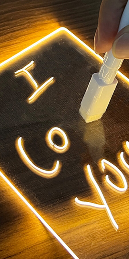 Creative Note Board Creative Led Night Light USB Message Board Holiday Light With Pen Gift For Children Girlfriend Decoration Night Lamp