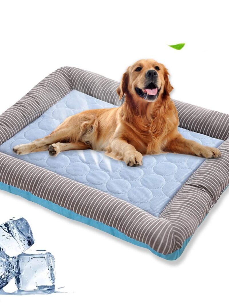 Pet Cooling Pad — Ice Silk Cooling Mat for Dogs & Cats