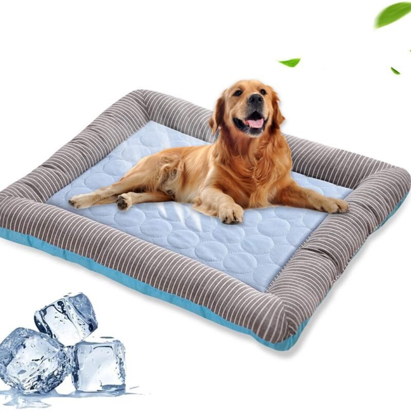 Pet Cooling Pad — Ice Silk Cooling Mat for Dogs & Cats