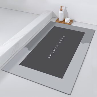 Bathroom Absorbent Cushion Bathroom Rubber Quick-drying - Image 3