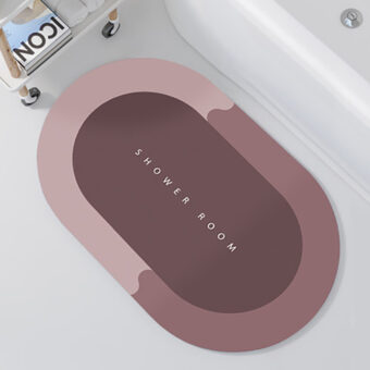 Bathroom Absorbent Cushion Bathroom Rubber Quick-drying - Image 6