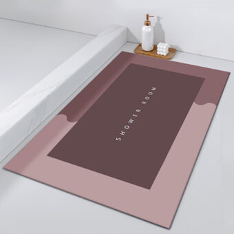 Bathroom Absorbent Cushion Bathroom Rubber Quick-drying - Image 9