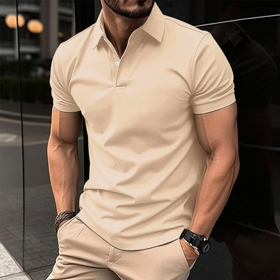 Mens Short Sleeve Polo Shirts - Image 2