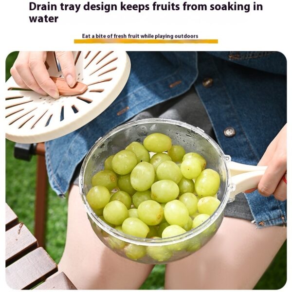 Fruit Drain Basket With Lid - Image 8
