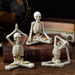 yoga skull skeleton