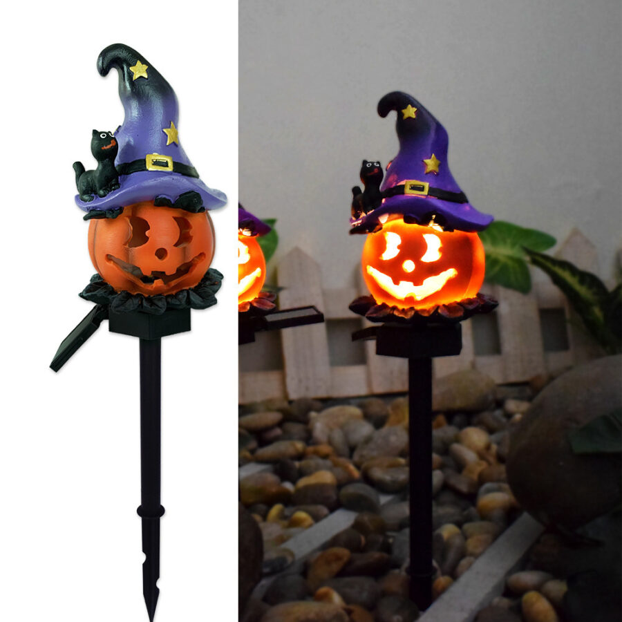 Creative Solar Outdoor Garden Halloween Pumpkin Lantern - Image 8