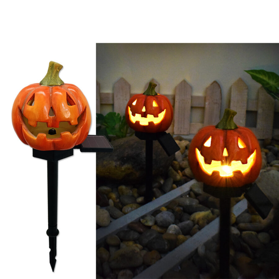 Creative Solar Outdoor Garden Halloween Pumpkin Lantern - Image 5