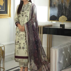 Asim Jofa Aira Collection Tea Green Pakistani Dress - Party Wear, Punjabi Suit, Perfect Wedding Gift for Her