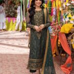 Asim Jofa Collection Pyaar Diyan Gallan Green Suit | Pakistani Salwar Kameez Party Wear Dress & Punjabi Wedding Attire