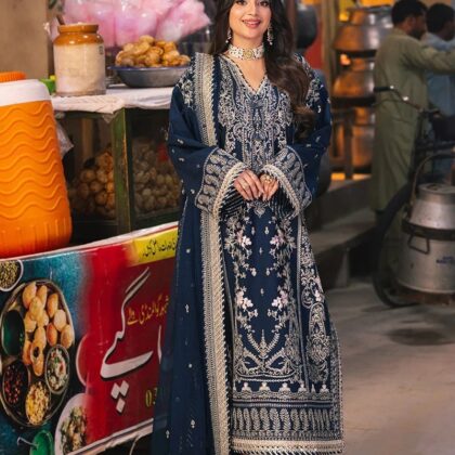 Asim Jofa Unstitched Twisted Silk Suite | Pakistani Indian Salwar Kameez Designer Party Wear & Eid Formal Wear