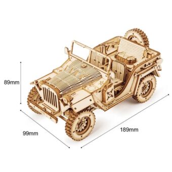 3D Wooden Puzzle Model Toys - Brain Teaser Kits Unique Educational Gift, Creative Toy for Adults & Kids, Fun Family Activity - Image 2