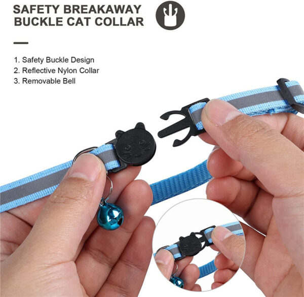 Reflective Waterproof AirTag Collar Holder - Image 2