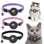 Waterproof Reflective AirTag Pet Collar Holder