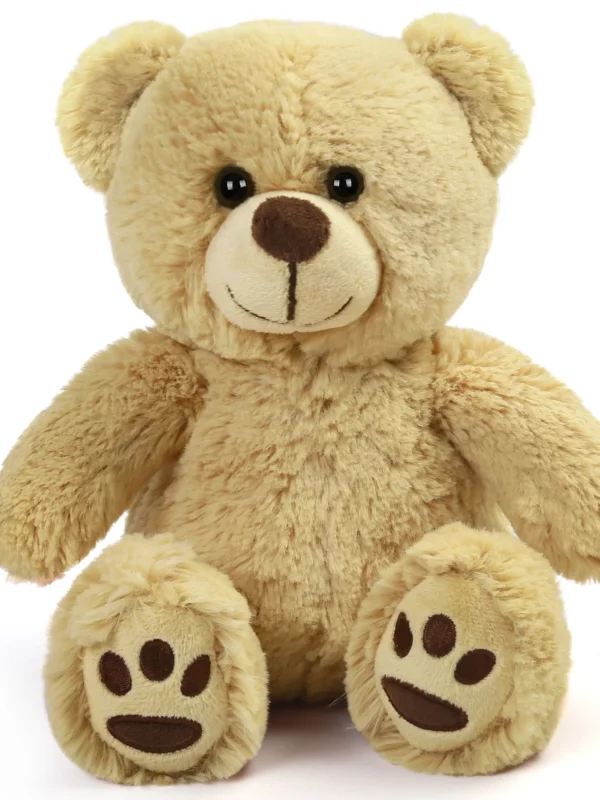 8" Ultra-Soft Brown Teddy Bear — Classic Plush Toy for Kids