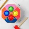 Wooden Pounding Bench Hammer Toy for Toddlers