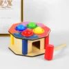 Wooden Pounding Bench Hammer Toy for Toddlers