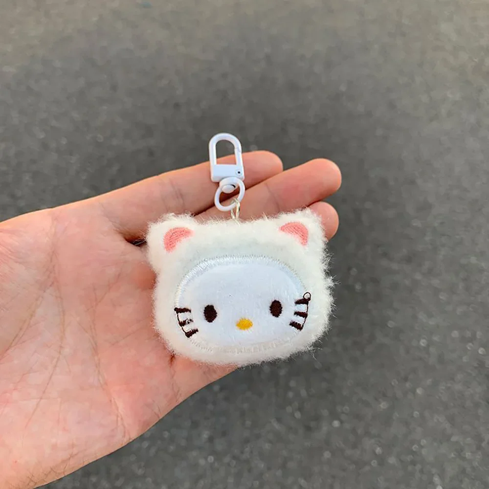 Hellokitty Plush Keychains Sanrio Creative Embroidered Pendant Schoolbag Keyrings Backpacks Decoration Christmas Gift for Friend 4 Hellokitty Plush Keychains Sanrio Creative Embroidered Pendant Schoolbag Keyrings Backpacks Decoration Christmas Gift for Friend - Image 4