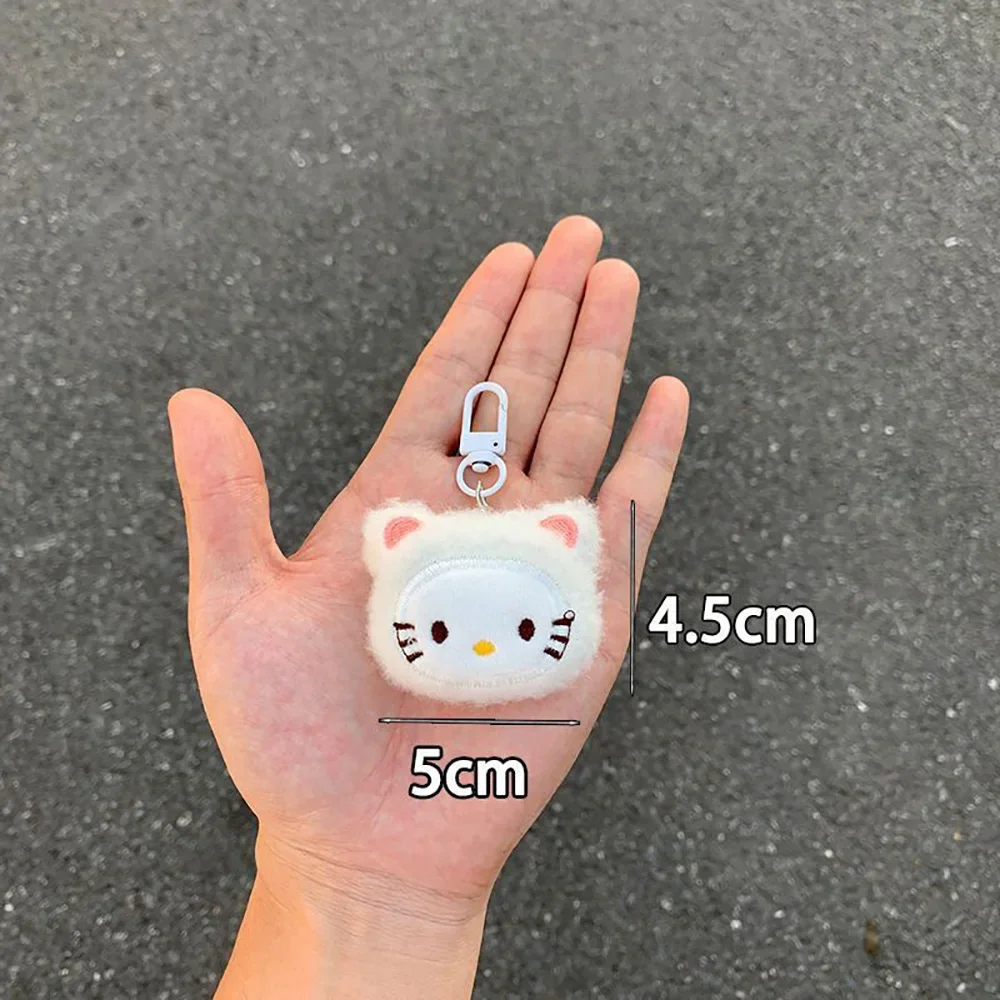 Hellokitty Plush Keychains Sanrio Creative Embroidered Pendant Schoolbag Keyrings Backpacks Decoration Christmas Gift for Friend 5 Hellokitty Plush Keychains Sanrio Creative Embroidered Pendant Schoolbag Keyrings Backpacks Decoration Christmas Gift for Friend - Image 5