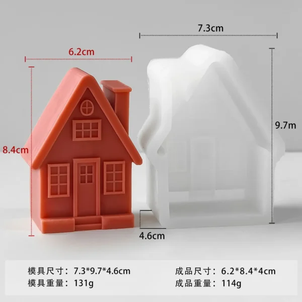 S6f64ac967a0c4ad7971b470629e3be6em.webp 3D Christmas House Silicone Mold — Candle & Craft Mold