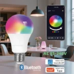 Smart RGBCW LED Bulb — App & Bluetooth Controlled, 15W