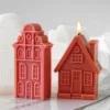 Sd9669025213444a0b2fcd03d6b74c60bn.webp 3D Christmas House Silicone Mold — Candle & Craft Mold