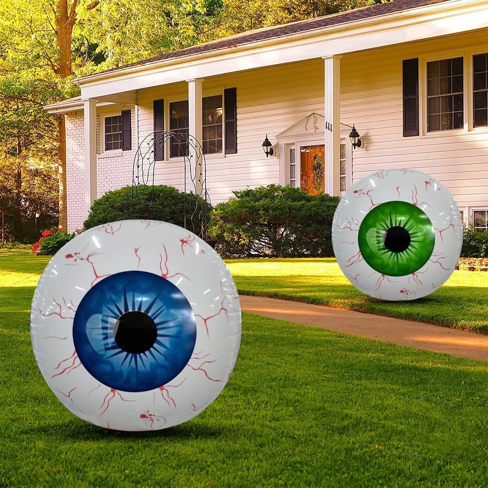 Spooky Eyeball Inflatable Balloon for Halloween - Image 3
