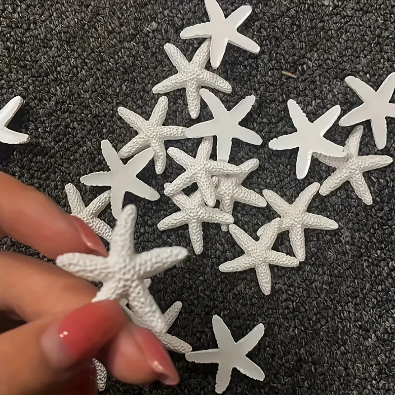 20pcs Resin Starfish Decorations – Craft & Party Décor | Bulk - Image 6