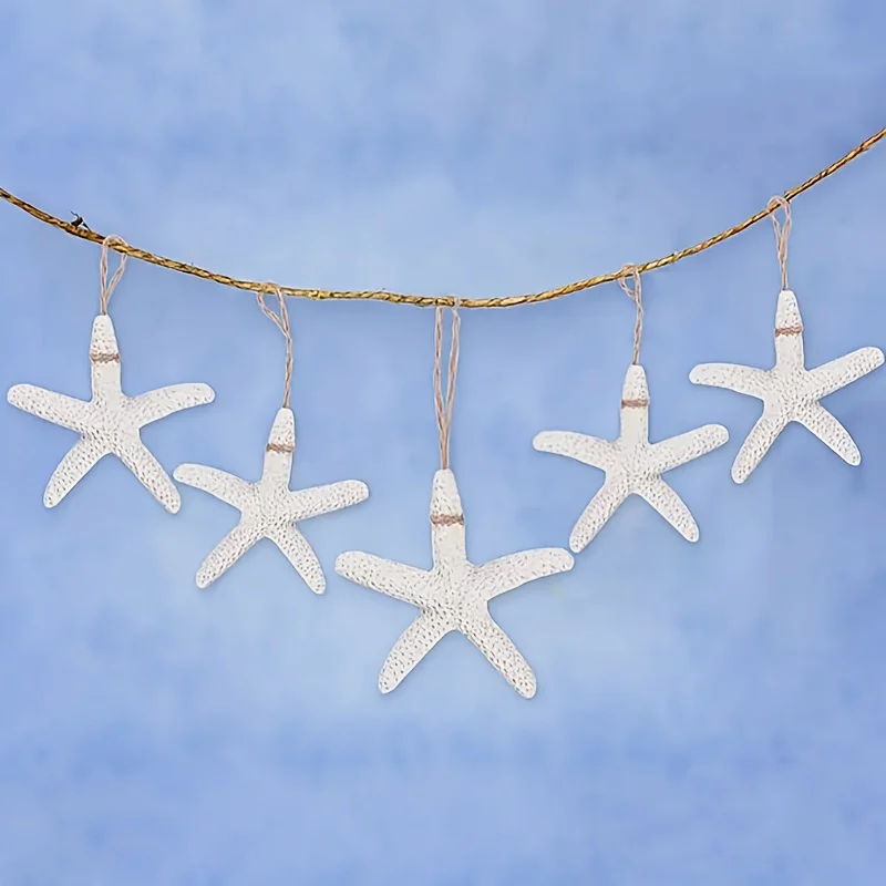 20pcs Resin Starfish Decorations – Craft & Party Décor | Bulk - Image 2