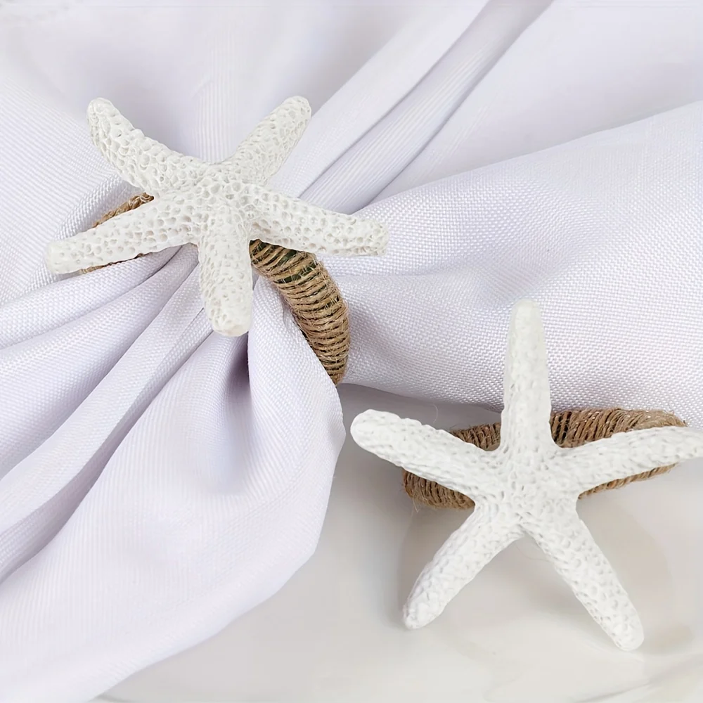 20pcs Resin Starfish Decorations – Craft & Party Décor | Bulk - Image 4