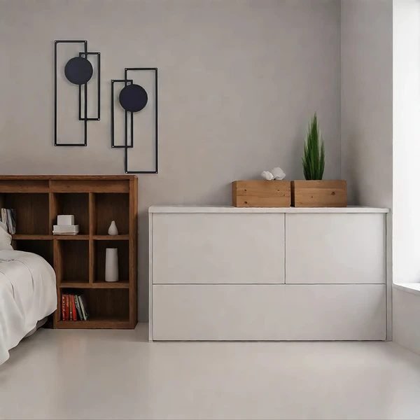 2-Piece Black Iron Line Wall Art Set – Minimalist Modern Wall Decor - Image 4